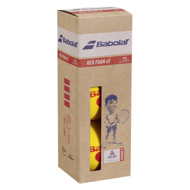 BabolatBabolat Red Foam 3'lü Tenis Topu