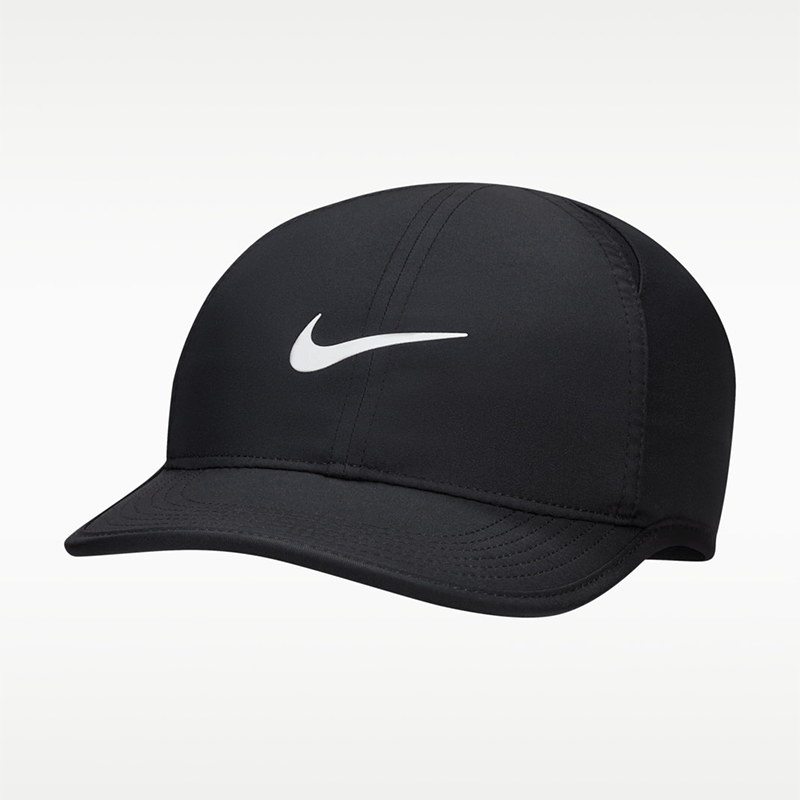 Nike Dri-FIT Club Featherlight Çocuk Tenis Şapkası - Siyah