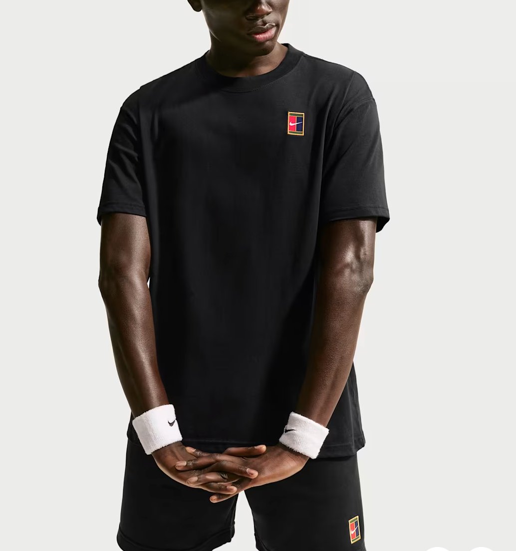 NikeCourt Max90 Pamuklu Erkek Tenis Tişörtü