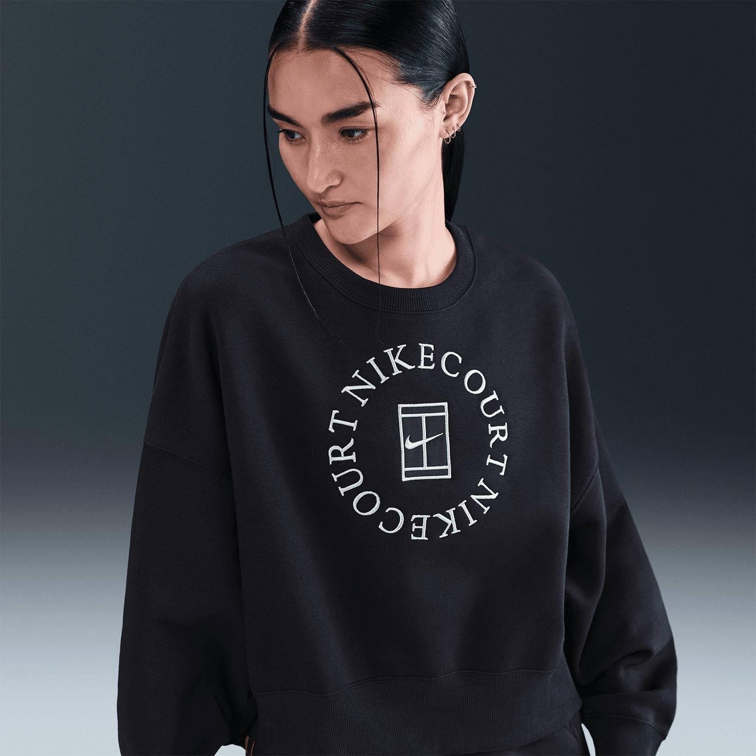 NikeCourt Heritage Phoenix Fleece Kadın Sweatshirt