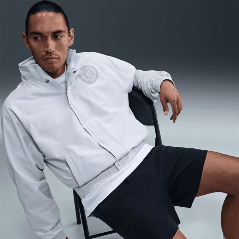NikeCourt Heritage Erkek Tenis Ceketi