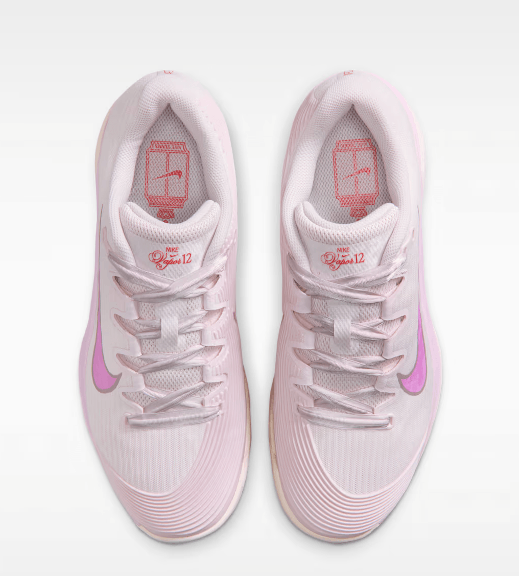 Nike Vapor 12 Premium Hot Lava Kadın Tenis Ayakkabısı 