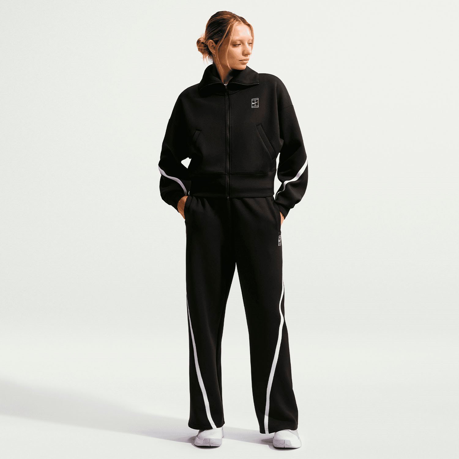 NikeCourt Advantage Dri-FIT Tam Fermuarlı Kadın Tenis Ceketi