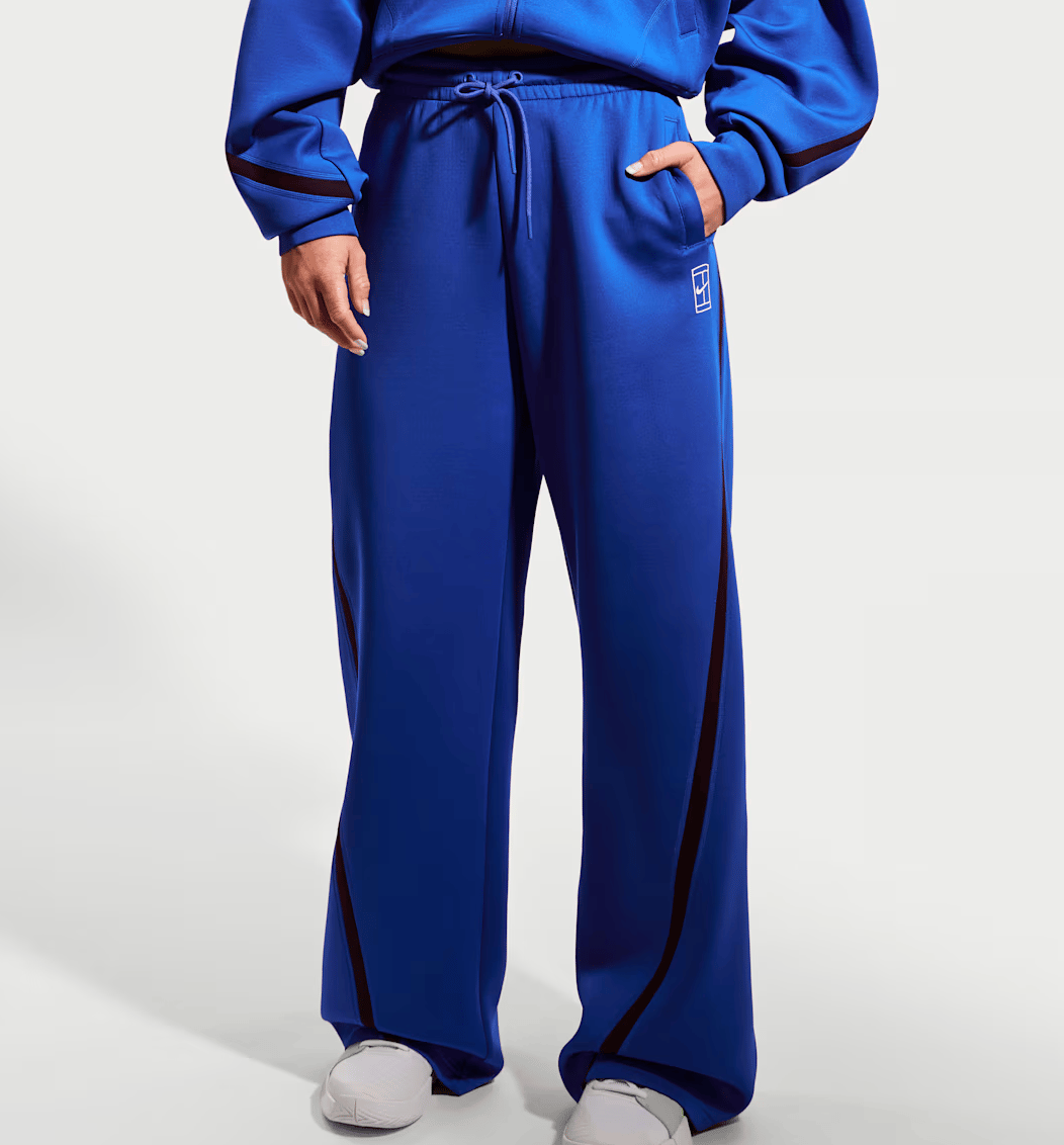NikeCourt Advantage Dri-FIT Orta Belli Kadın Tenis Pantolonu