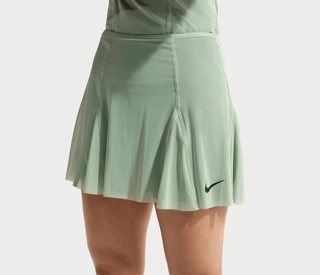 NikeCourt Slam Yüksek Belli Pileli Kadın Tenis Eteği