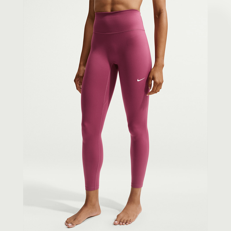 Nike One Yüksek Belli Bilek Üstü Kadın Taytı - Pink Smoke