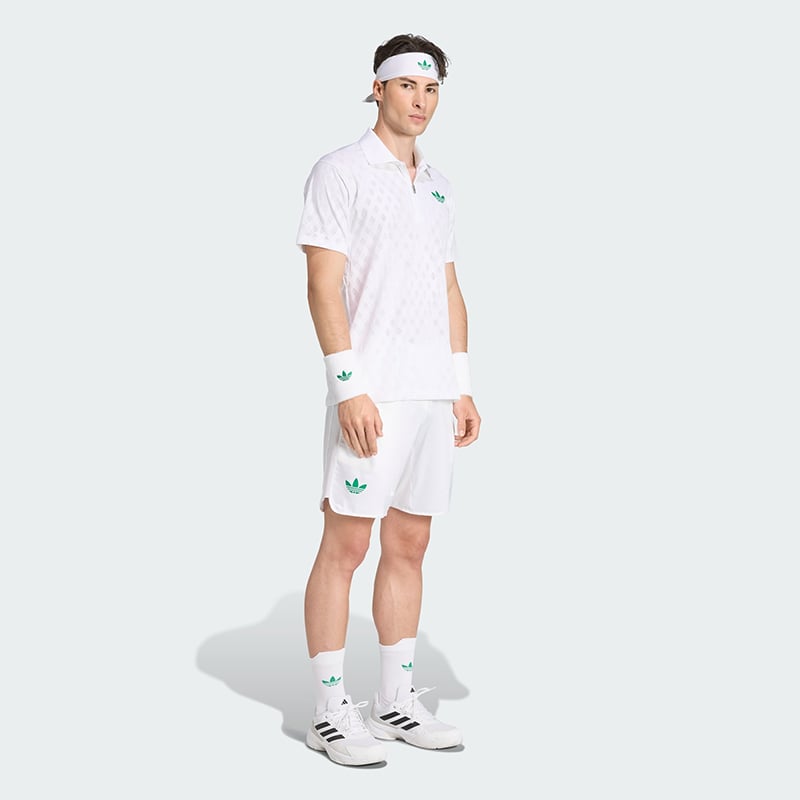 adidas Tennis Pro Climacool+ FreeLift Erkek Polo Tişört - Beyaz