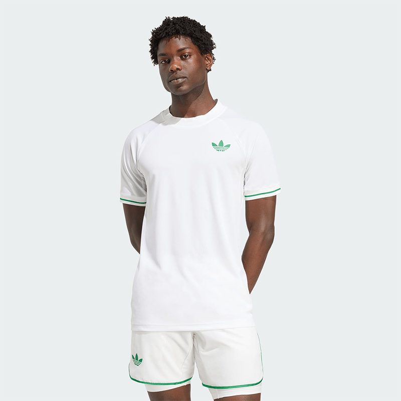 adidas Tennis Pro Climacool+ FreeLift Erkek Tişört - Beyaz