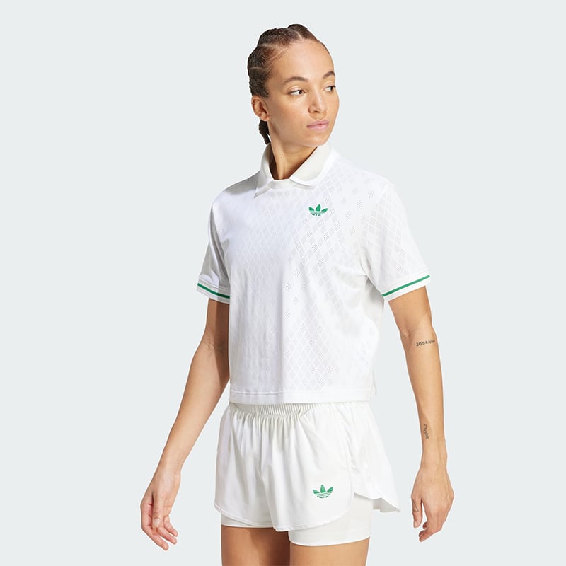 adidas Tennis Pro Climacool Kadın Polo Tişört - Beyaz
