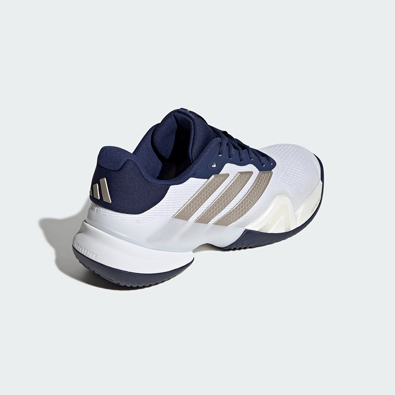 adidas Barricade 14 Erkek Tenis Ayakkabısı - Beyaz/Koyu Mavi