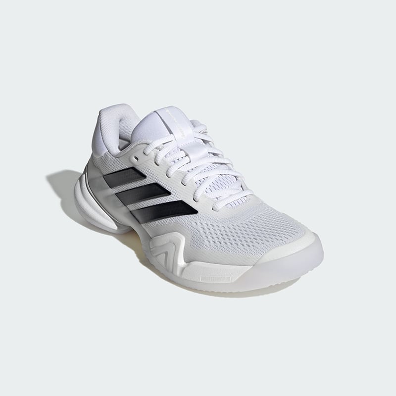 adidas Barricade 14 Kadın Tenis Ayakkabısı - Beyaz/Siyah