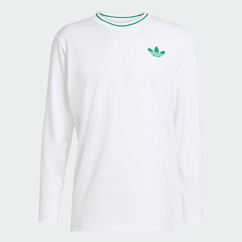 adidas Tennis Pro Climacool Erkek Uzun Kollu Tişört - Beyaz