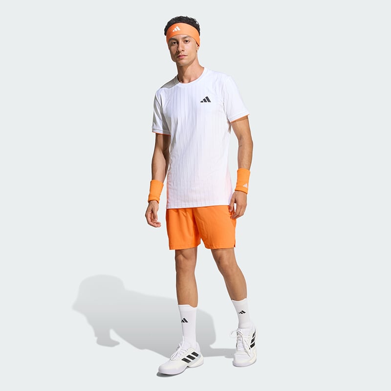 adidas Tennis Climacool Freelift Pro Erkek Tişört - Beyaz