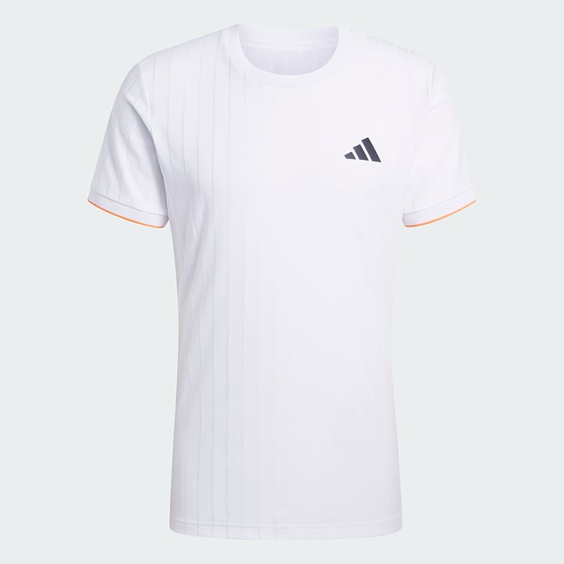 adidas Tennis Climacool Freelift Pro Erkek Tişört - Beyaz