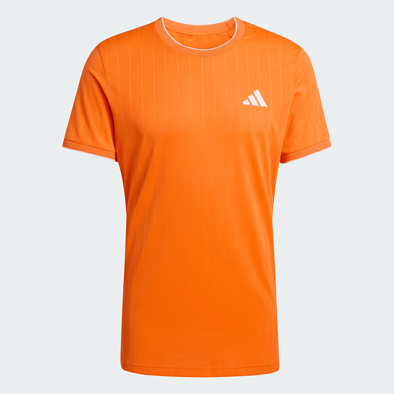 adidas Tennis Climacool+ Freelift Pro Erkek Tişört - Turuncu
