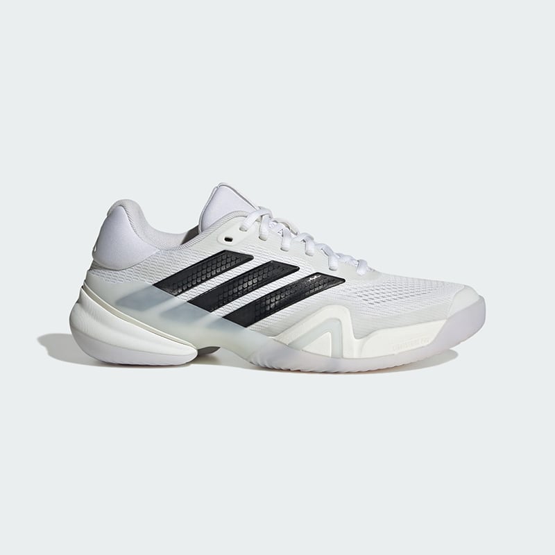 adidas Barricade 14 Erkek Tenis Ayakkabısı - Beyaz/Siyah