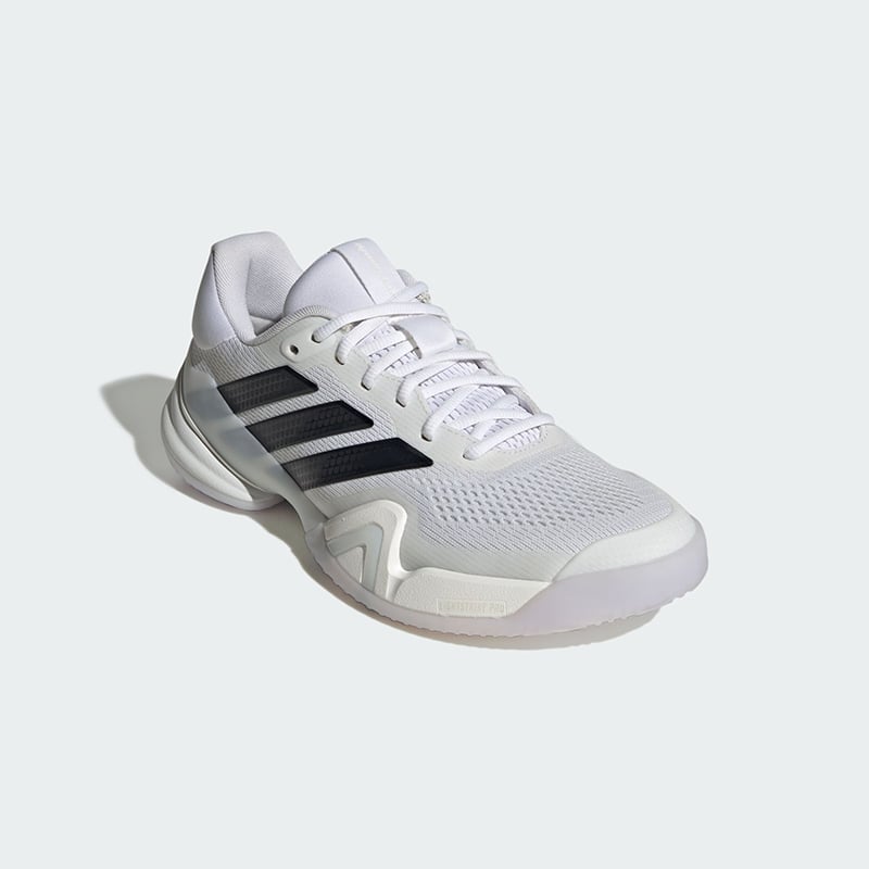 adidas Barricade 14 Erkek Tenis Ayakkabısı - Beyaz/Siyah