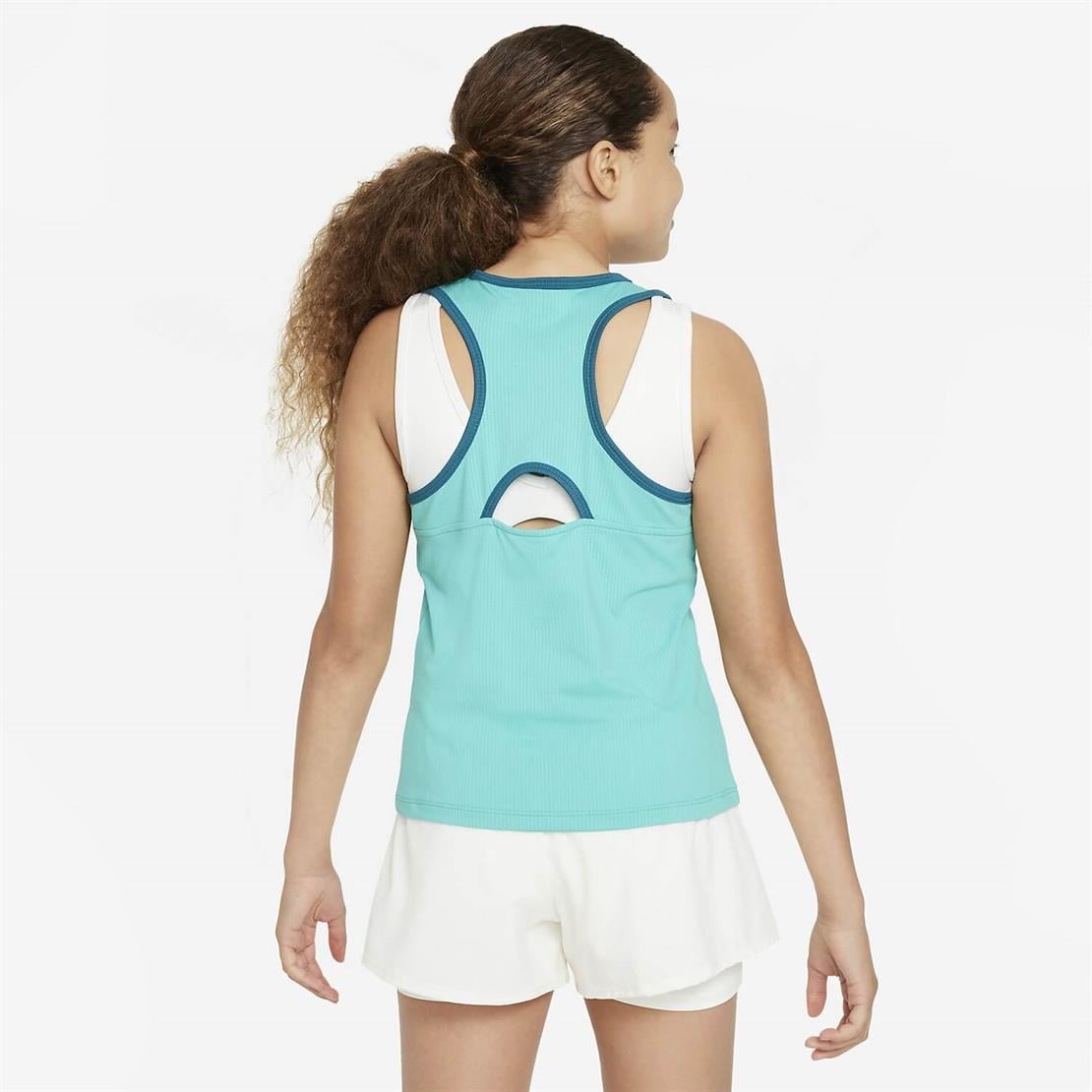 Nike Victory Dri-Fit Kız Çocuk Tenis Üstü