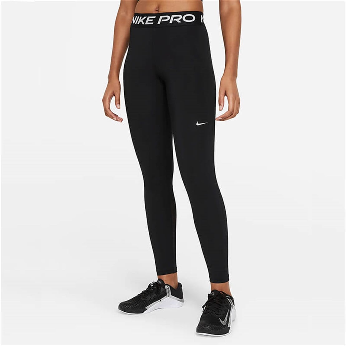 Nike Pro Normal Belli File Panelli Kadın Taytı