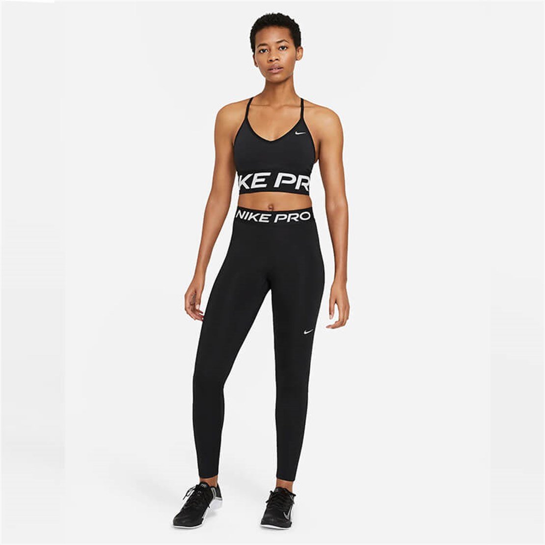Nike Pro Normal Belli File Panelli Kadın Taytı