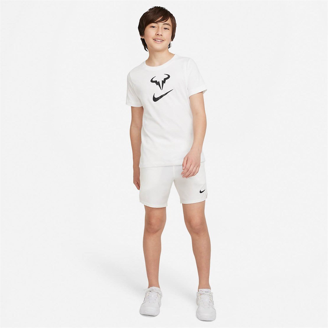 Nike Dri-Fit Rafa Erkek Çocuk Tenis Tişörtü