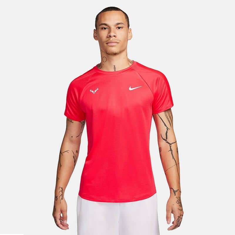 Nike Dri-FIT Rafa Challenger Kısa Kollu Erkek Tenis Üstü