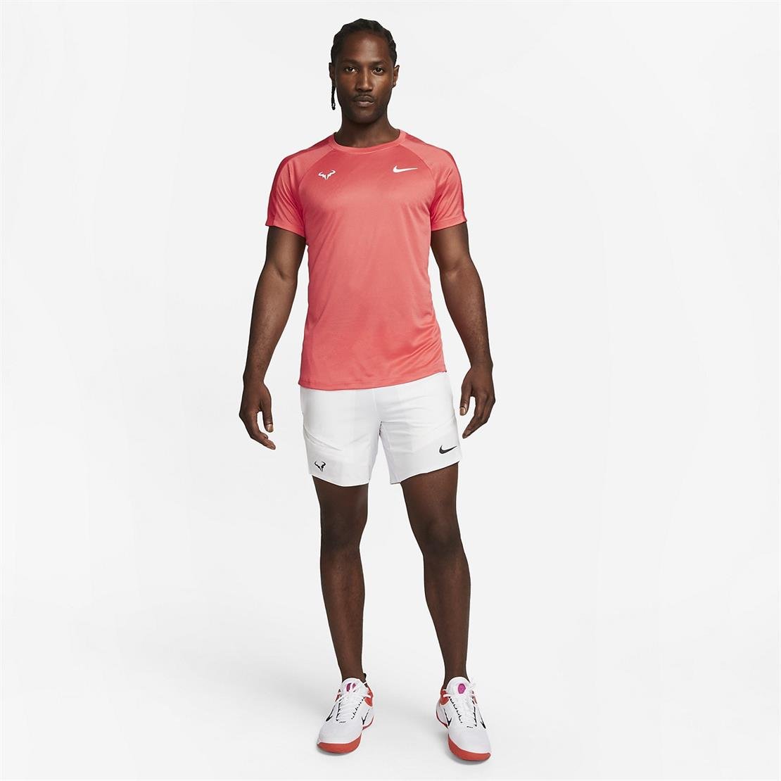 Nike Dri-FIT Rafa Challenger Kısa Kollu Erkek Tenis Üstü