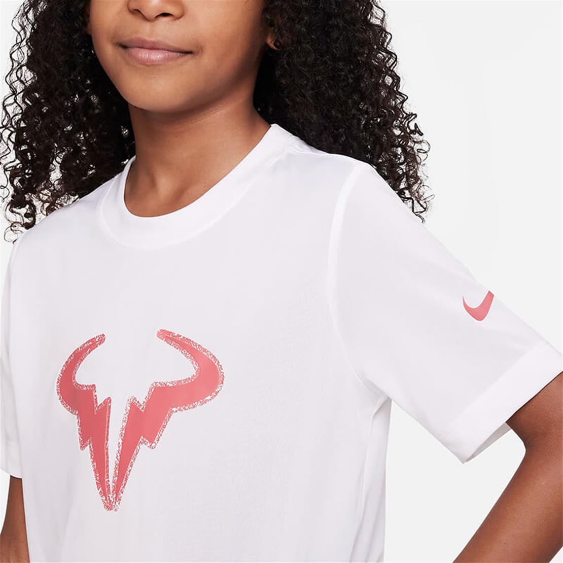Nike Dri-Fit Rafa Erkek Çocuk Tenis Tişörtü