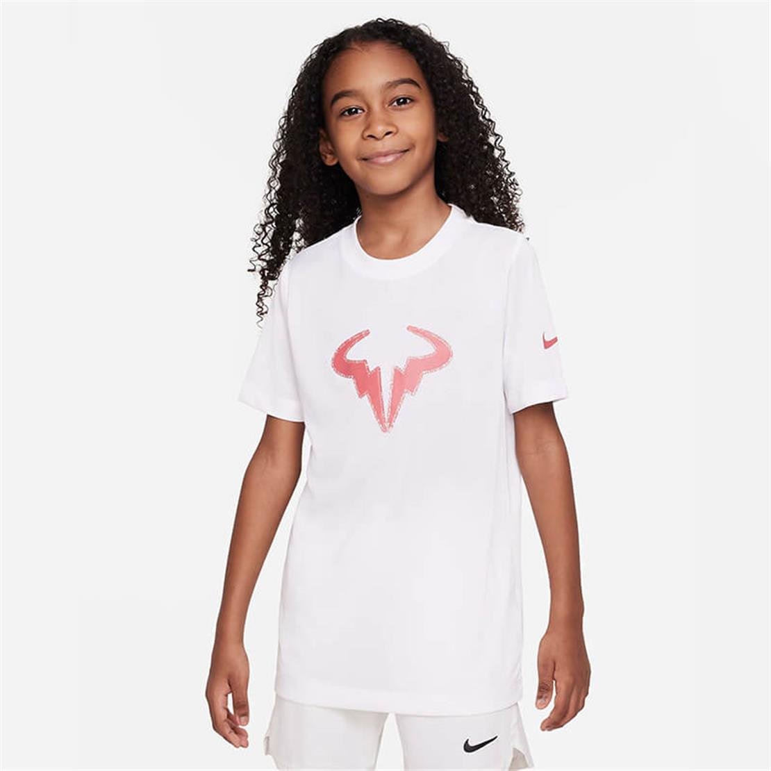 Nike Dri-Fit Rafa Erkek Çocuk Tenis Tişörtü