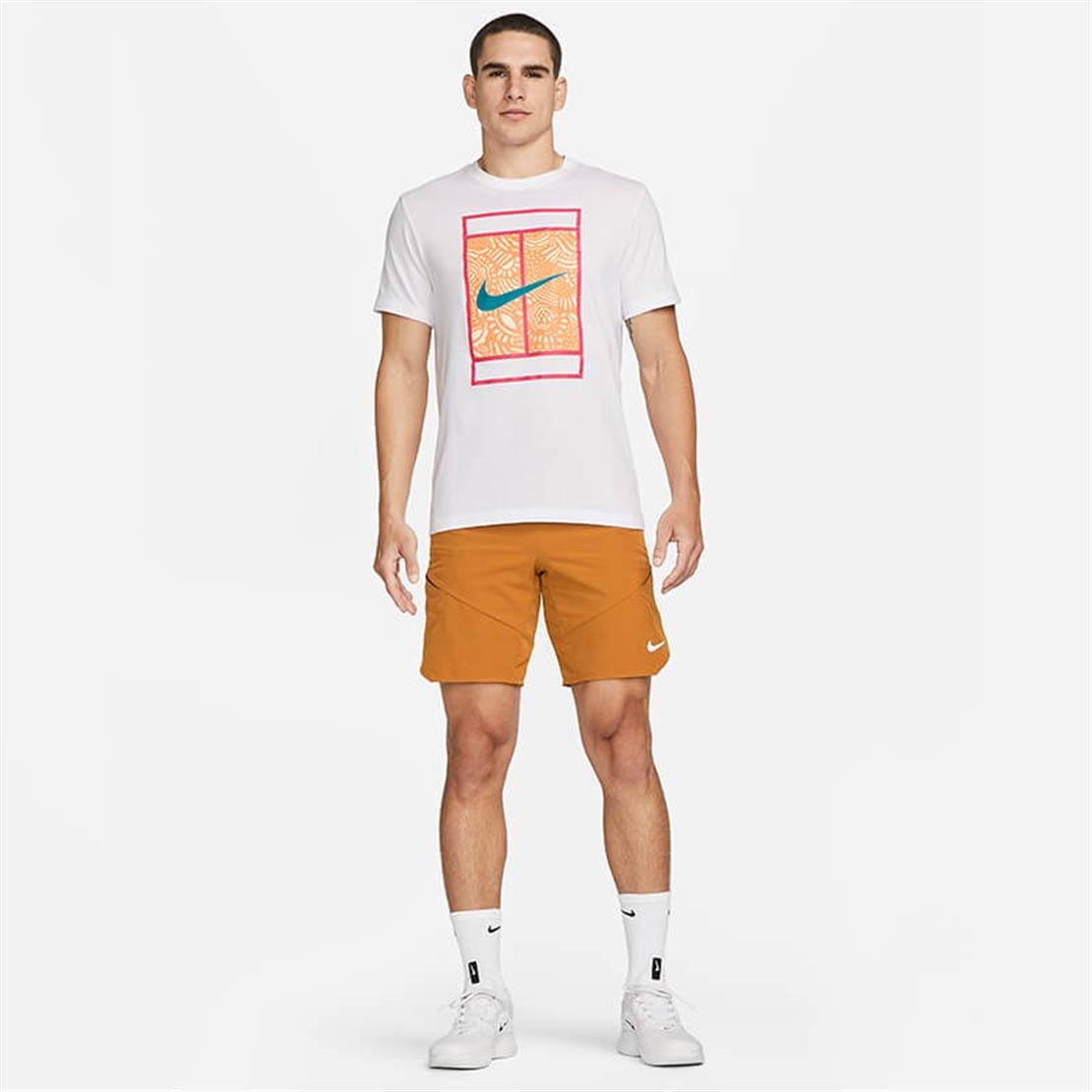 NikeCourt Dri-FIT Erkek Tenis Tişörtü