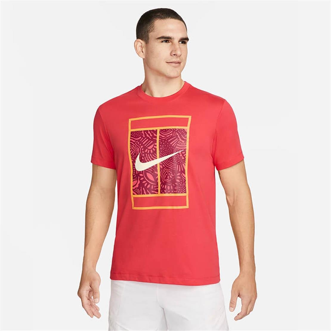 NikeCourt Dri-FIT Erkek Tenis Tişörtü