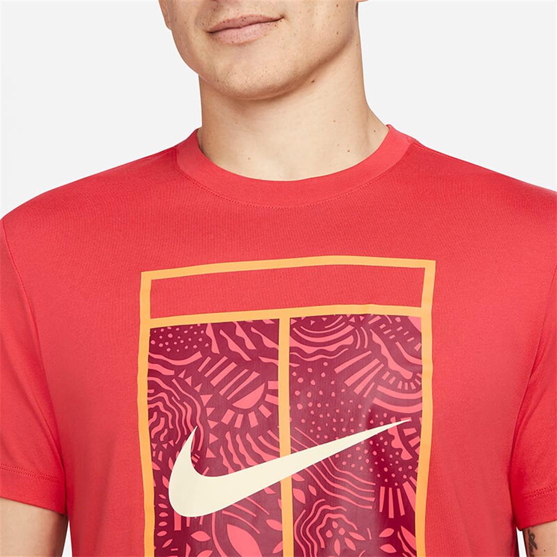 NikeCourt Dri-FIT Erkek Tenis Tişörtü