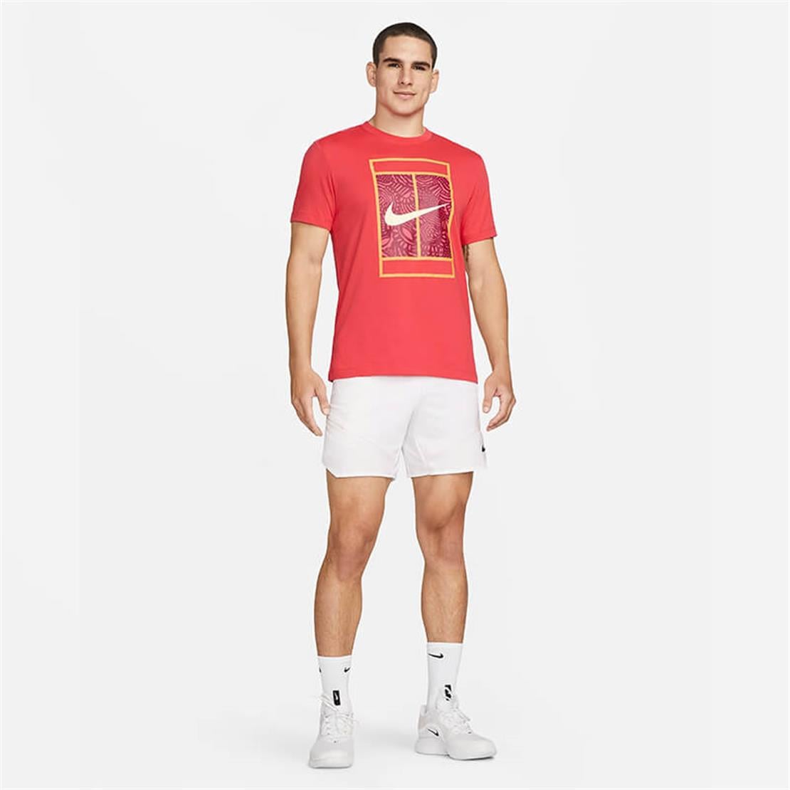 NikeCourt Dri-FIT Erkek Tenis Tişörtü