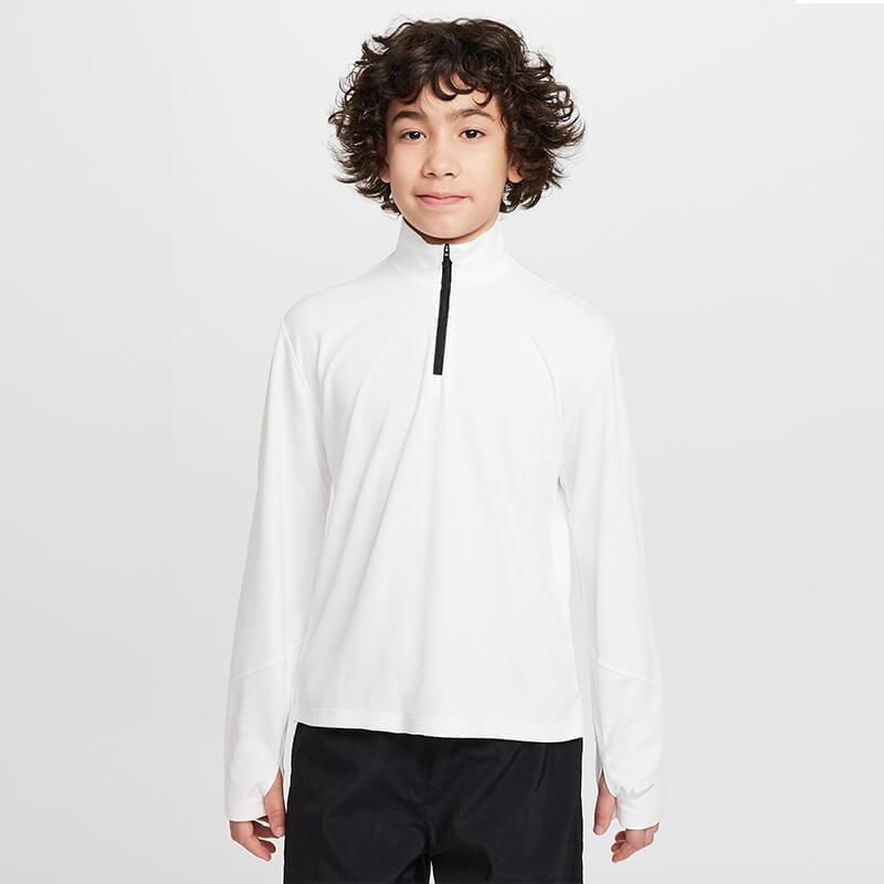 Nike Multi Dri-FIT UV Uzun Kollu Yarım Fermuarlı Erkek Çocuk Antreman Üstü