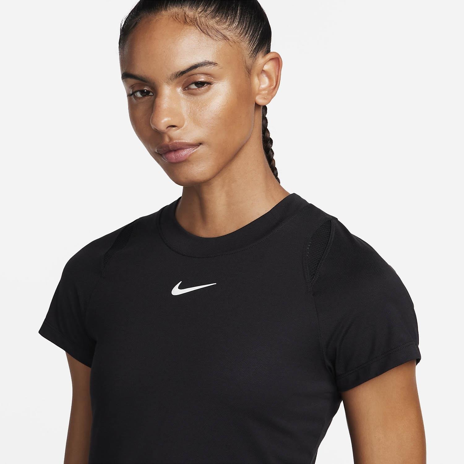 NikeCourt Advantage Dri-FIT Kısa Kollu Kadın Tenis Üstü