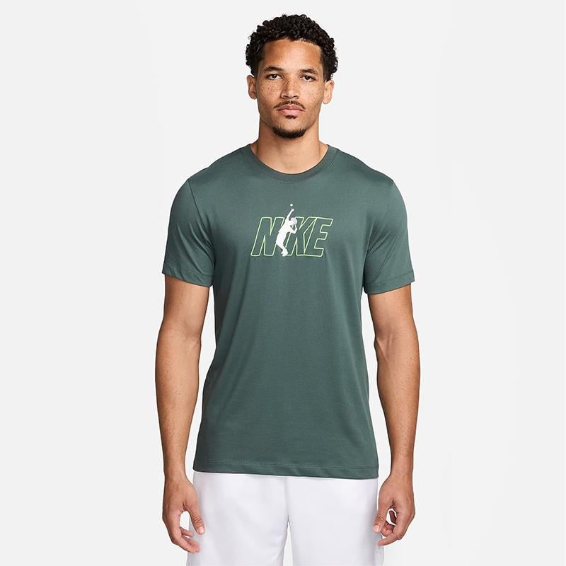 NikeCourt Dri-FIT Erkek Tenis Tişörtü