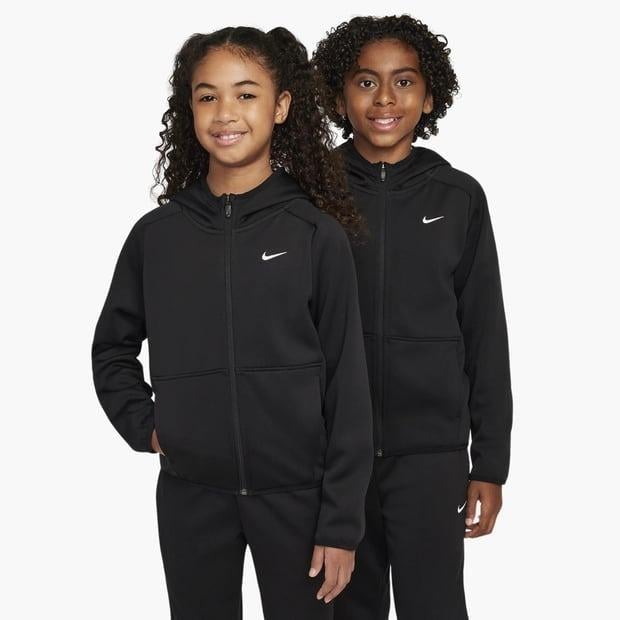 Nike Therma-FIT Kışlık Genç Çocuk Kapüşonlu Antrenman Üstü
