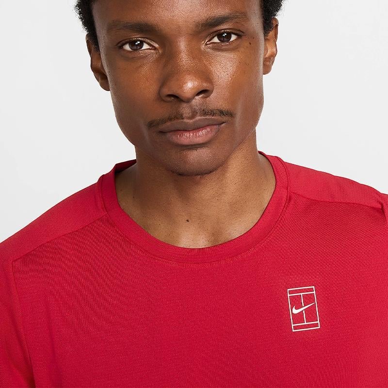 NikeCourt Advantage Dri-FIT Erkek Tenis Tişörtü