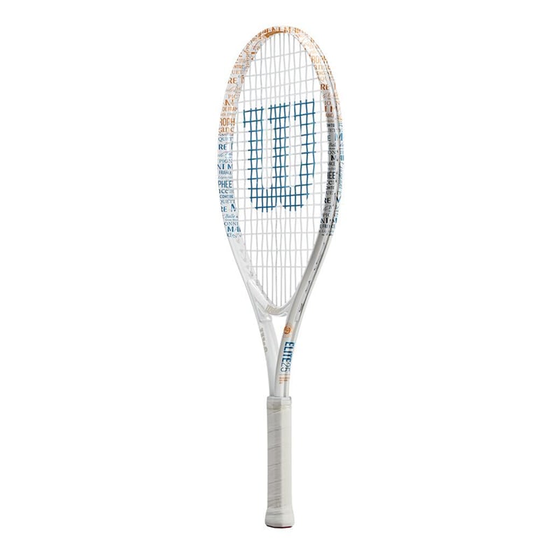 Wilson x Roland-Garros Junior Elite 23 Tenis Raketi - White and Navy