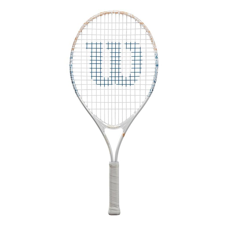 Wilson x Roland-Garros Junior Elite 23 Tenis Raketi - White and Navy