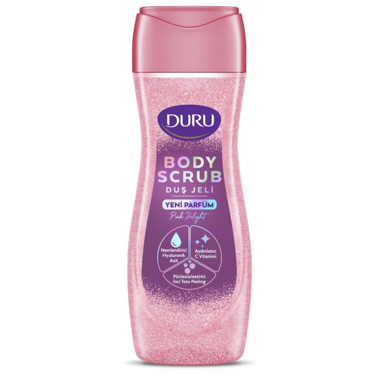Duru Duş Jeli Body Scrub Pink Delight 450 ml