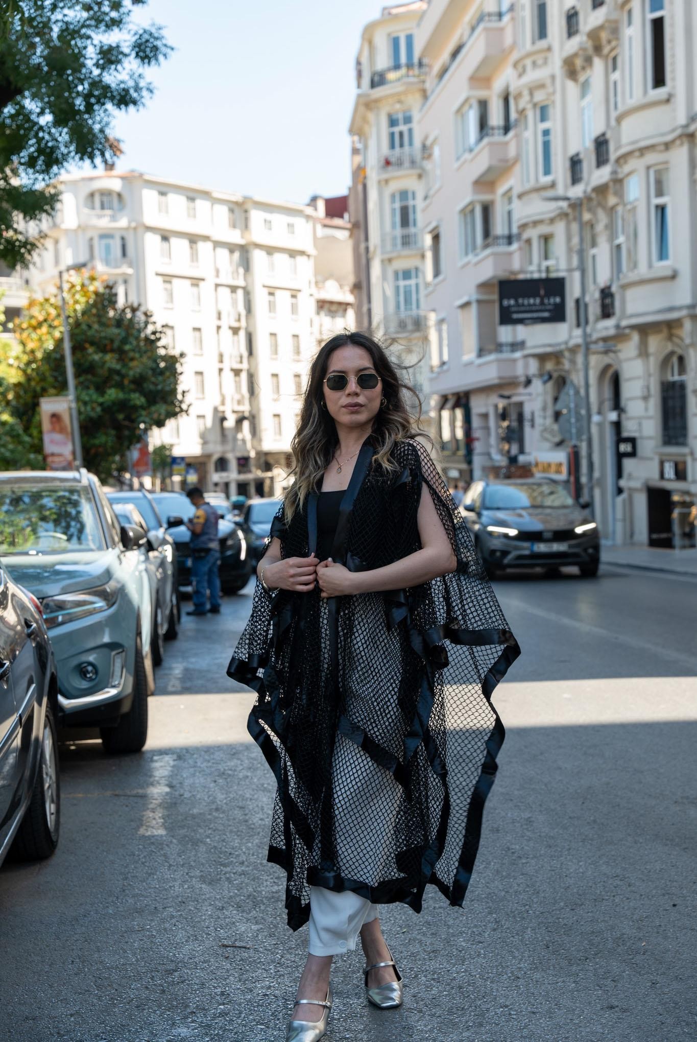 Kadın Tasarım File Hırka