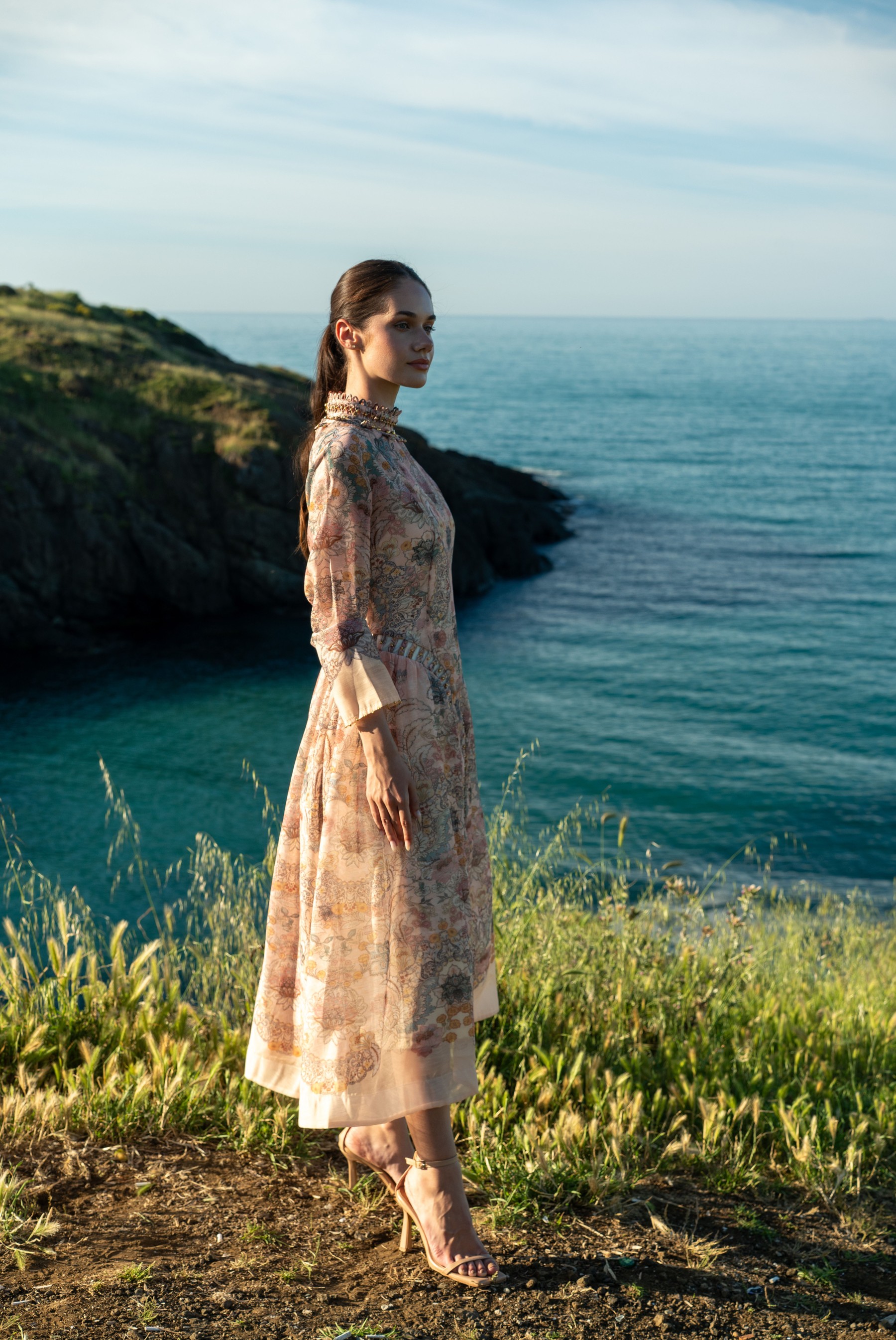 Kadın Tasarım Rebellion Beaded Midi Elbise