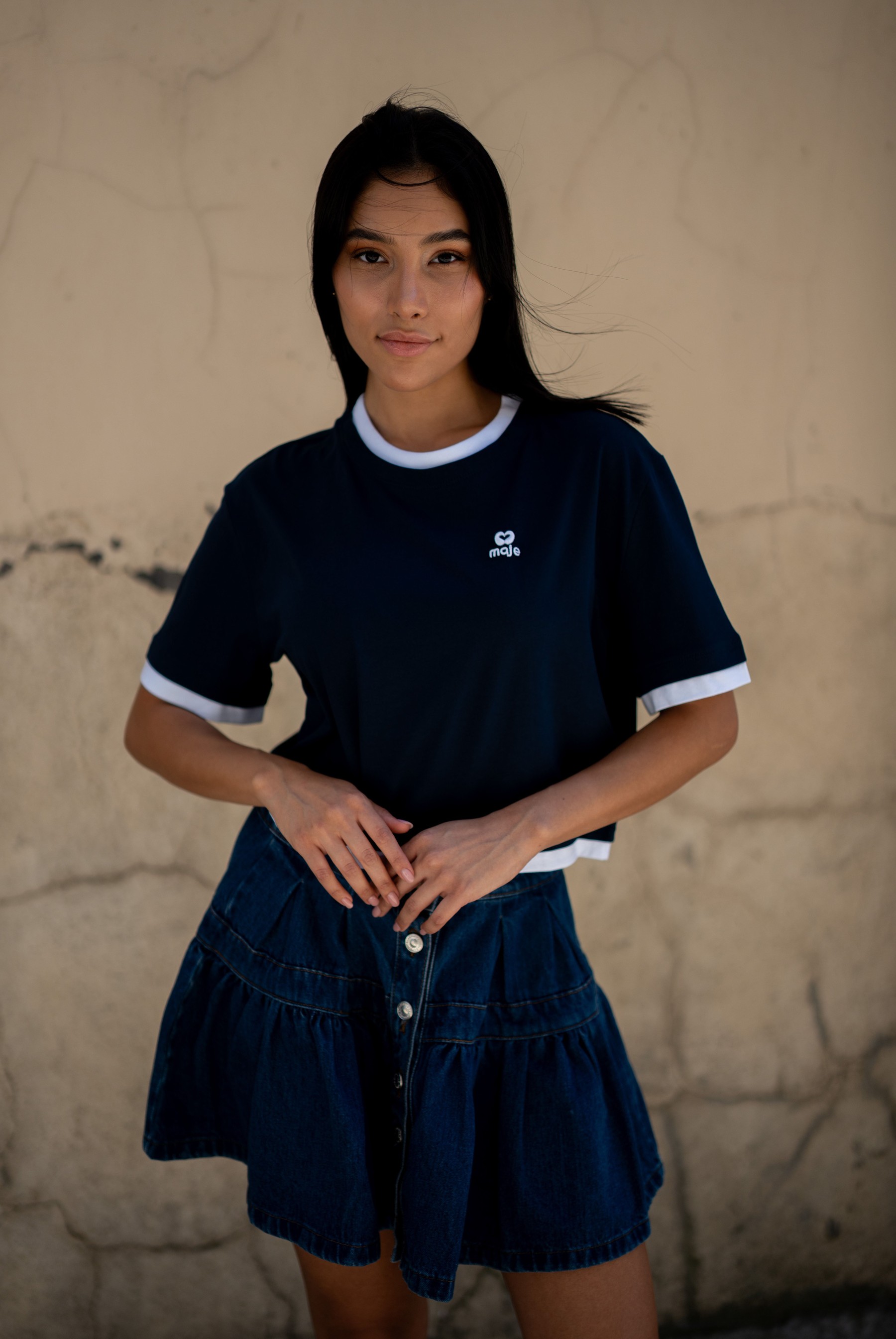 Kadın  Two-tone  T-shirt