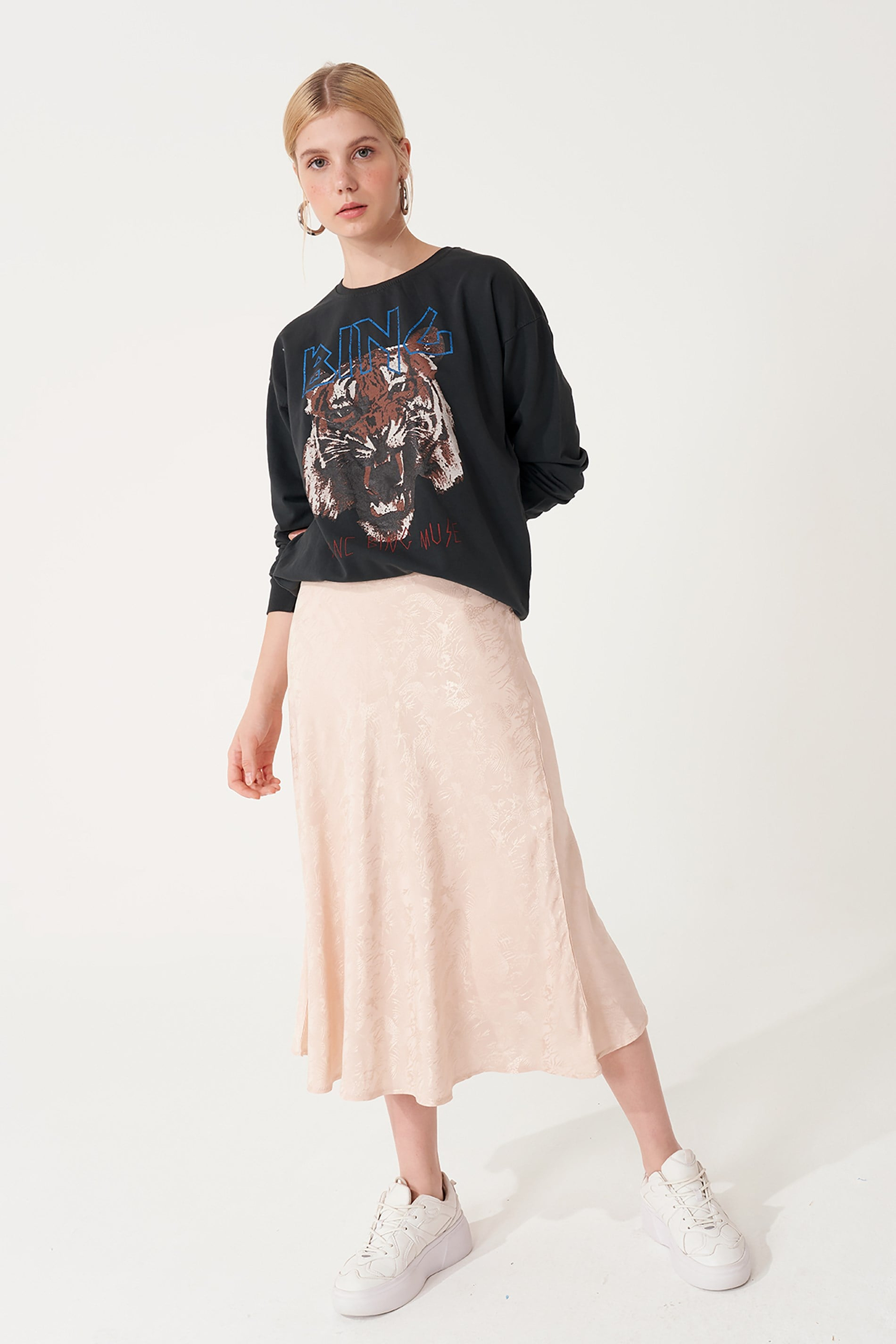 Baskılı Sweatshirt