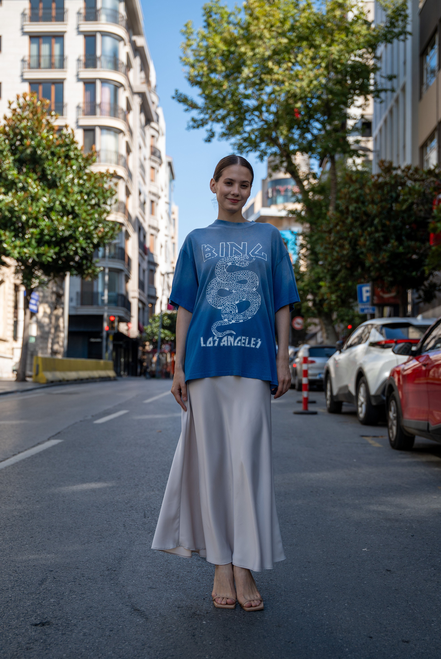 Kadın AB  Ashton Snake Tee T-shirt