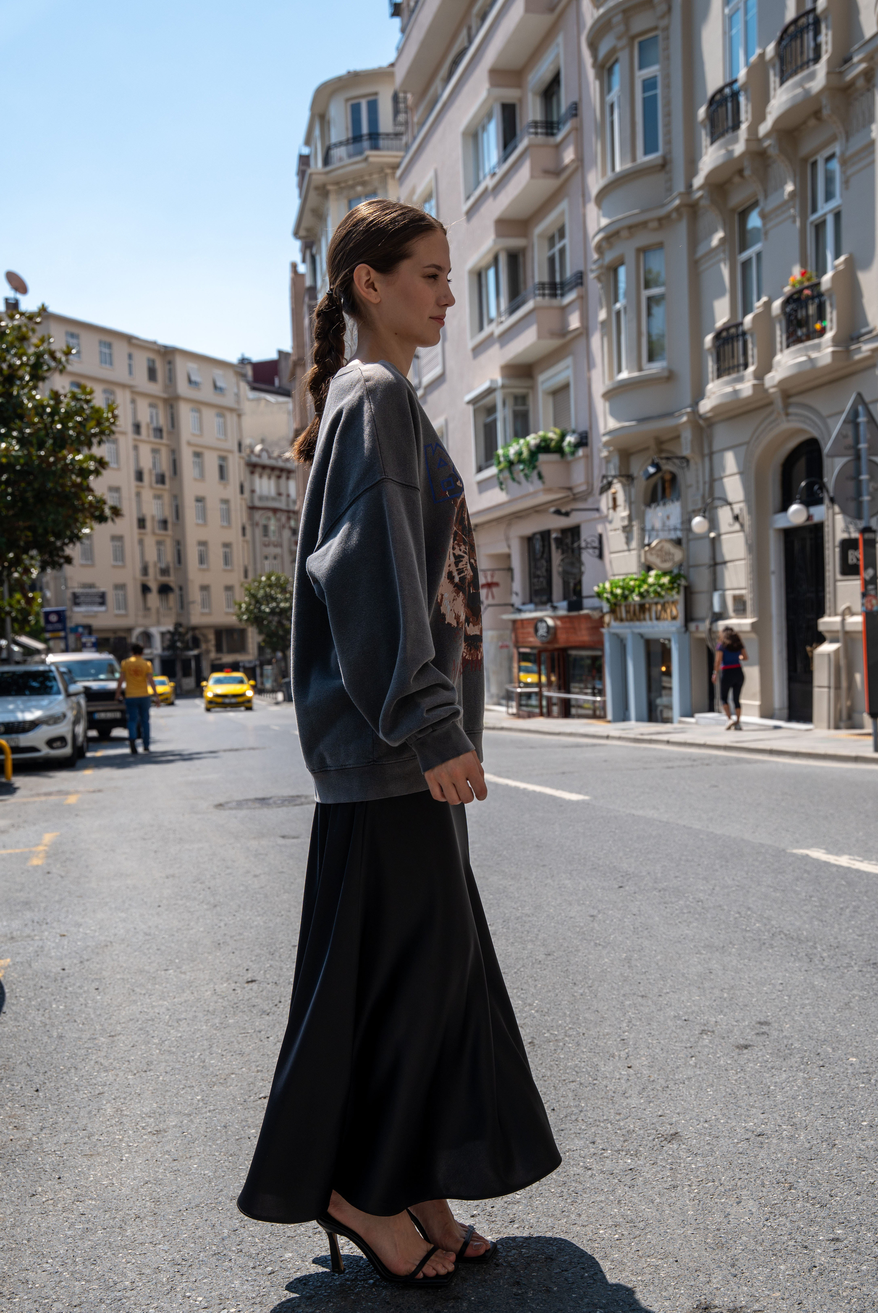 Kadın AB Aslanlı Sweatshirt