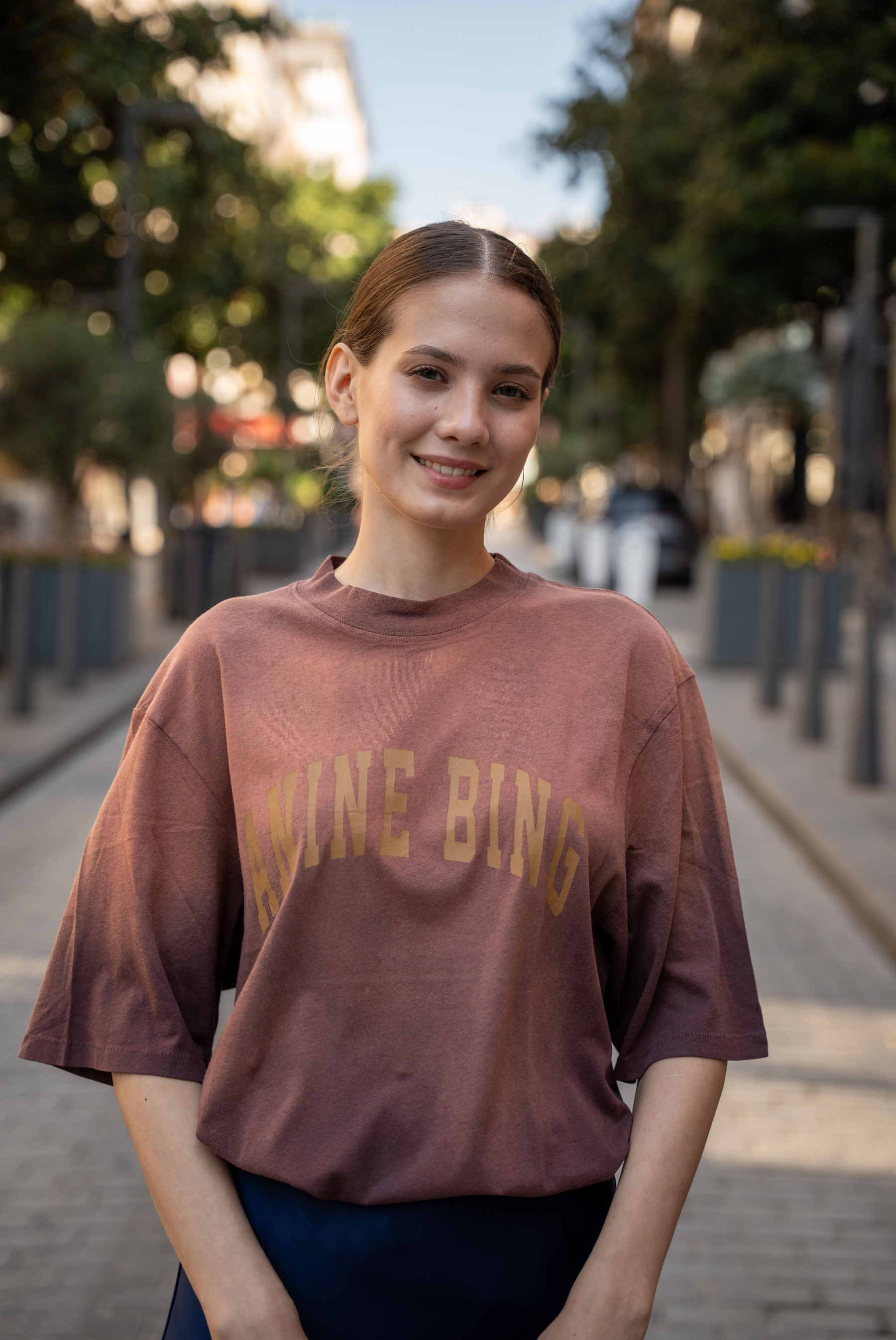 Kadın AB Avi Logolu T-shirt 