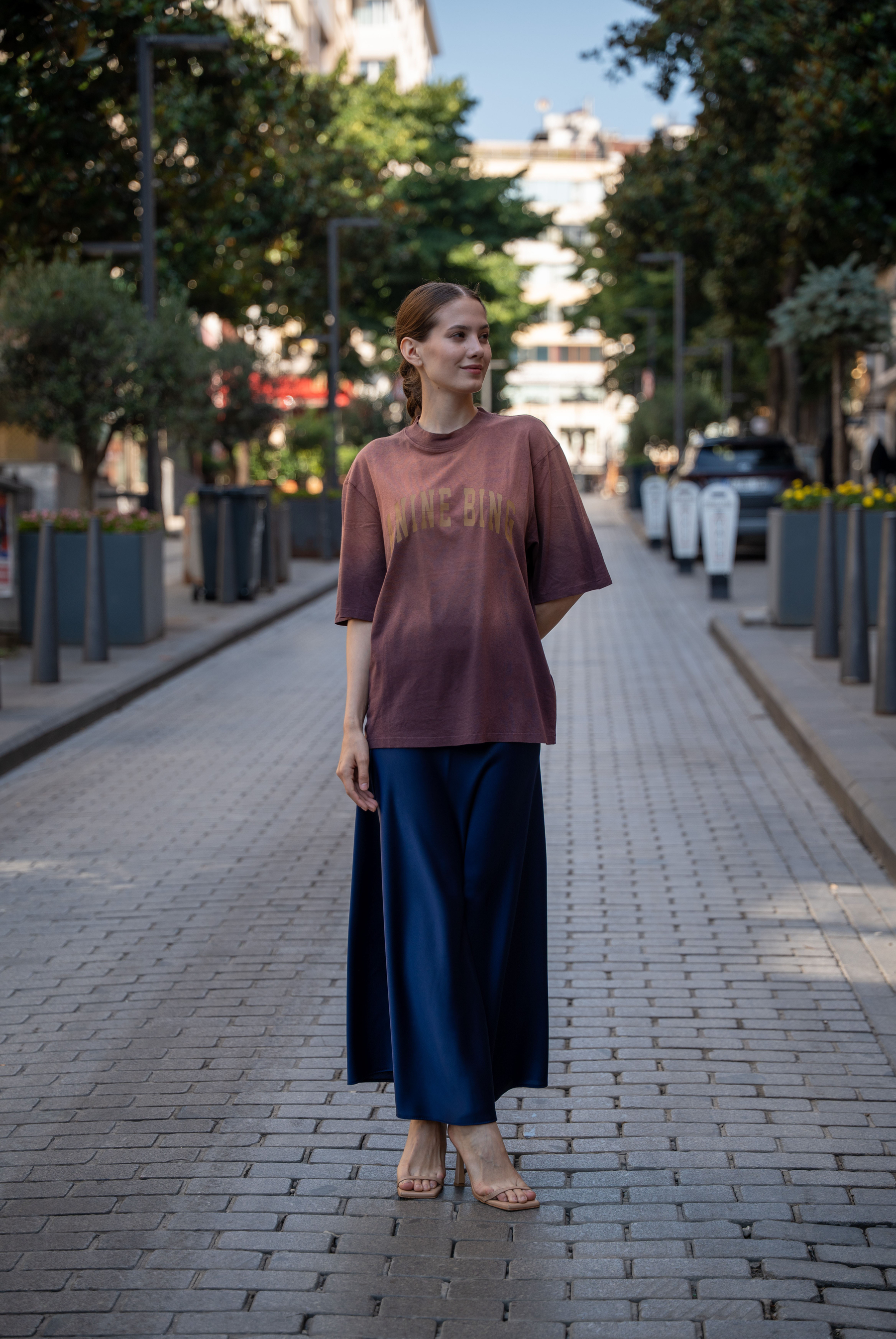 Kadın AB Avi Logolu T-shirt 