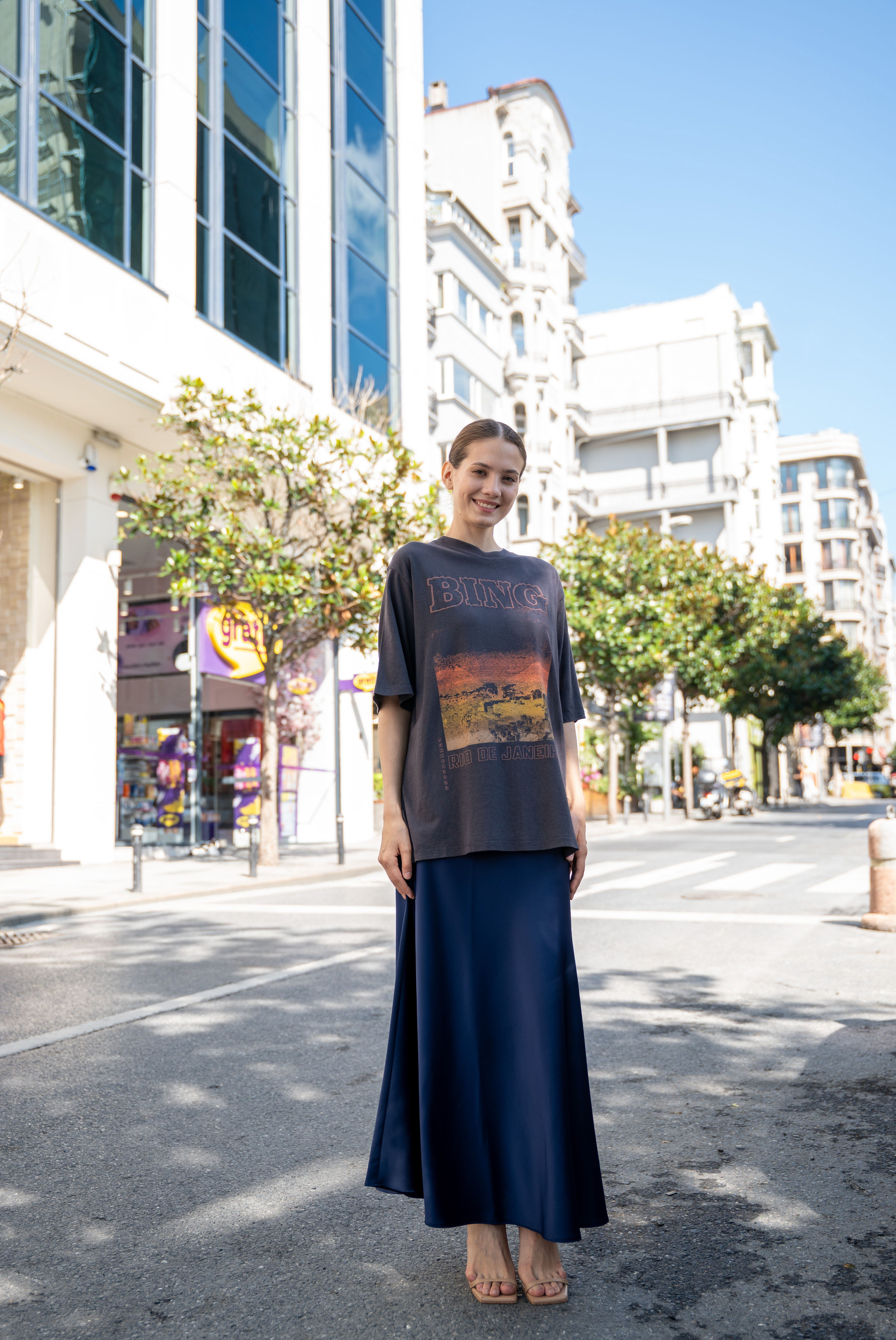 Kadın AB Caden Rio de Janeiro T-shirt 